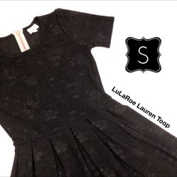 LuLaRoe Amelia Dress Solid Black