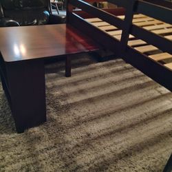 Kids low Loft Bed  With Desk