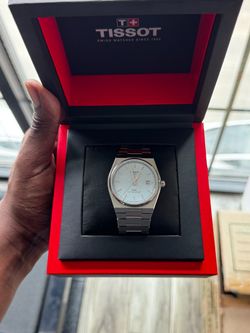 Tissot PRX Powermatic 80 – Ice Blue Dial – Full Set