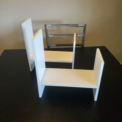 Ikea Style White  Shelves