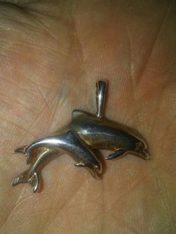 Sterling silver charm necklace