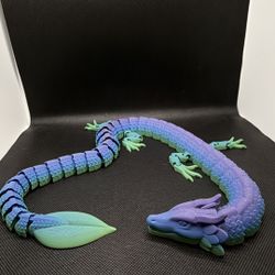  Articulated 3D-Printed Dragon – Flexible Fantasy Figure 