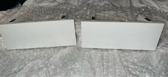 White small hanging book shelves