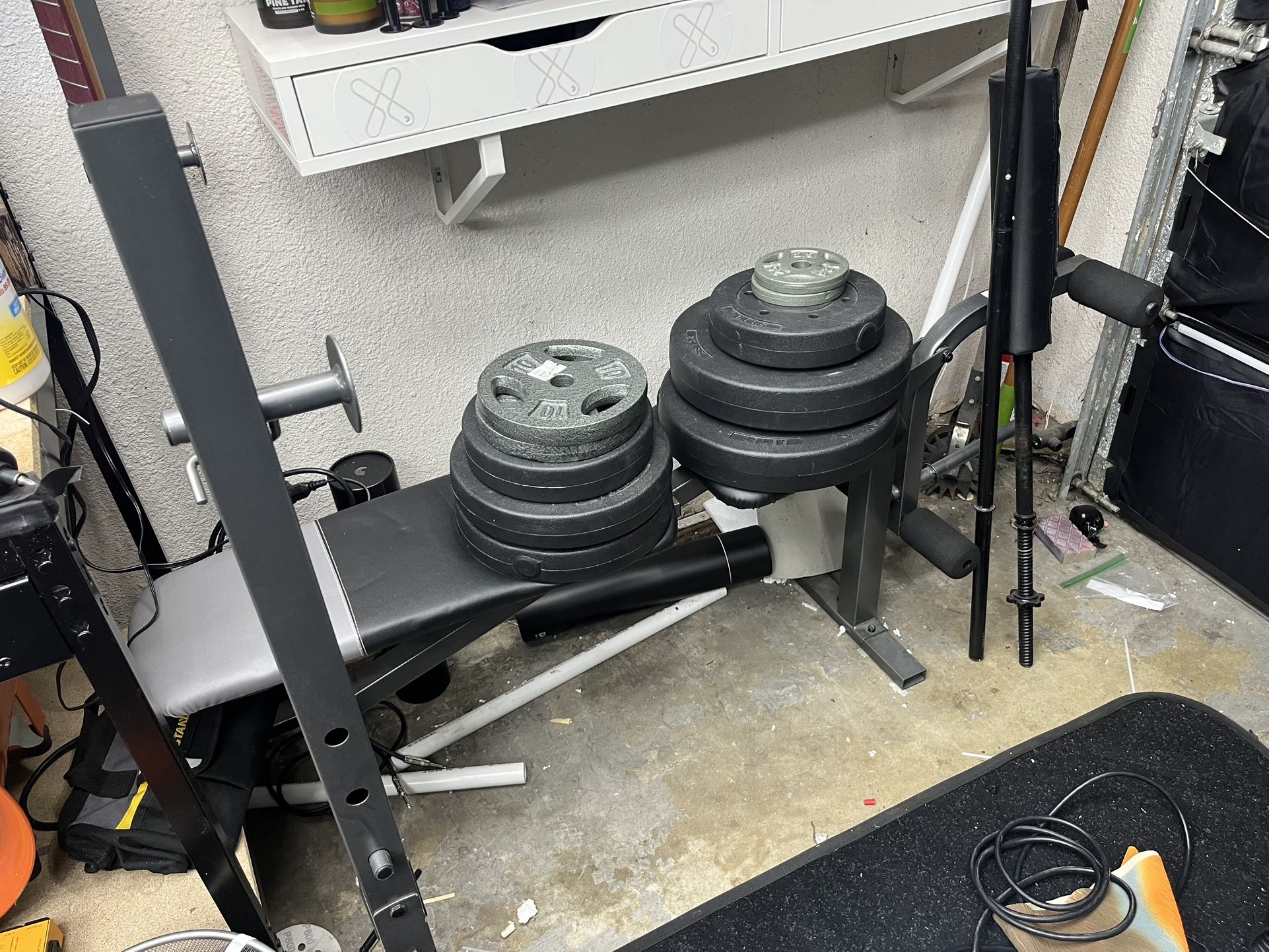 Weider XR6.1 Workout Bench with Weights