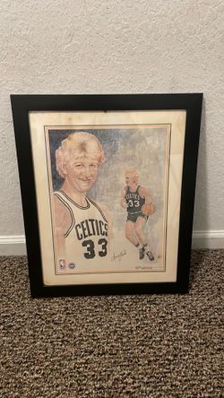 Larry bird poster
