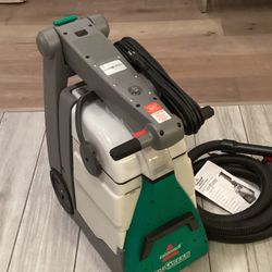 Bissell Big Green Machine  Stair & Upholstery Tool 9ft Hose Like New