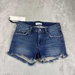 James Jeans Polka Dot Dark Blue Denim Jeans Womens Sz 25 NWT