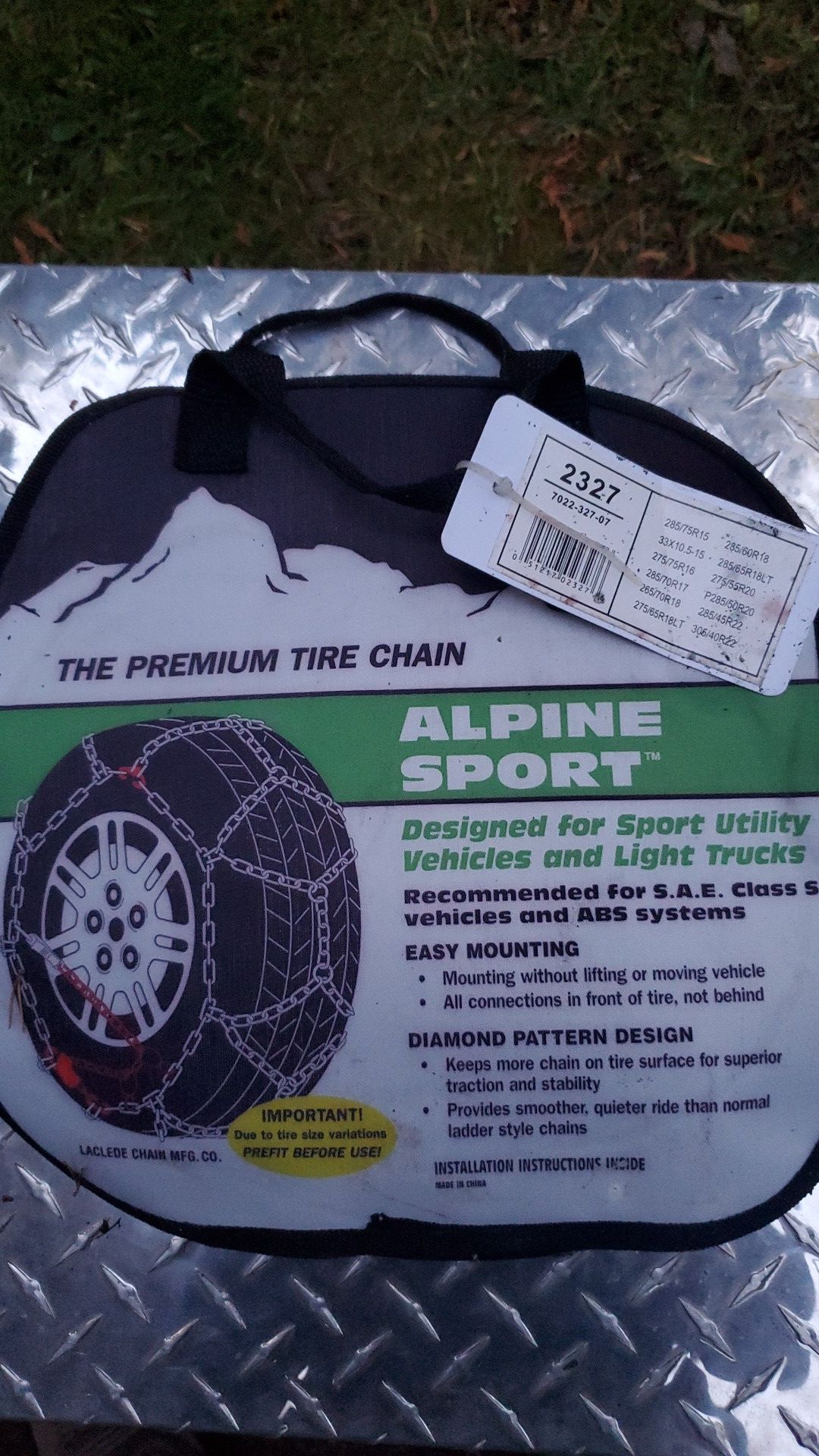 Truck snow chains