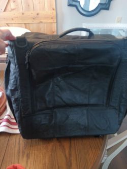 Soft Leather Motorcycle Luggage For Back Rack