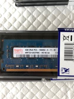 RAM - 4GB 2Rx8 PC3
