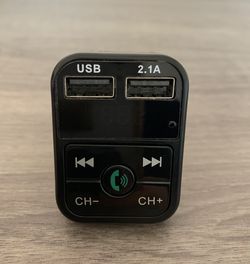 Wireless Bluetooth Car Kit Handsfree Talk MP3 player fm transmitter dual car charger