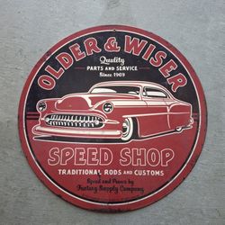 Hot Rod Sign Wall Art