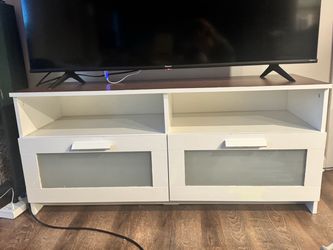 White TV Stand