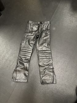 Leather Motorcycle Pants 