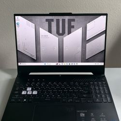 Almost New ASUS Gaming laptop TUF Dash F15 i7, 16G RAM, RTX 3070/8G VRAM, Dual RAID0 SSD