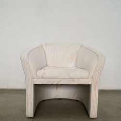 1980’s Art Deco Club Lounge Armchair