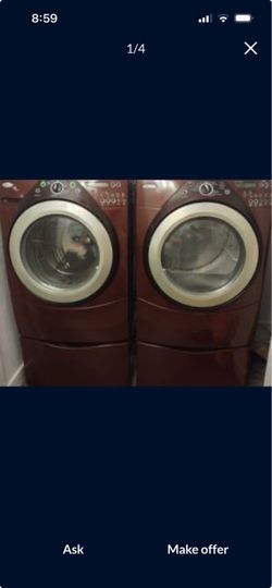 Washer and dryer for sale