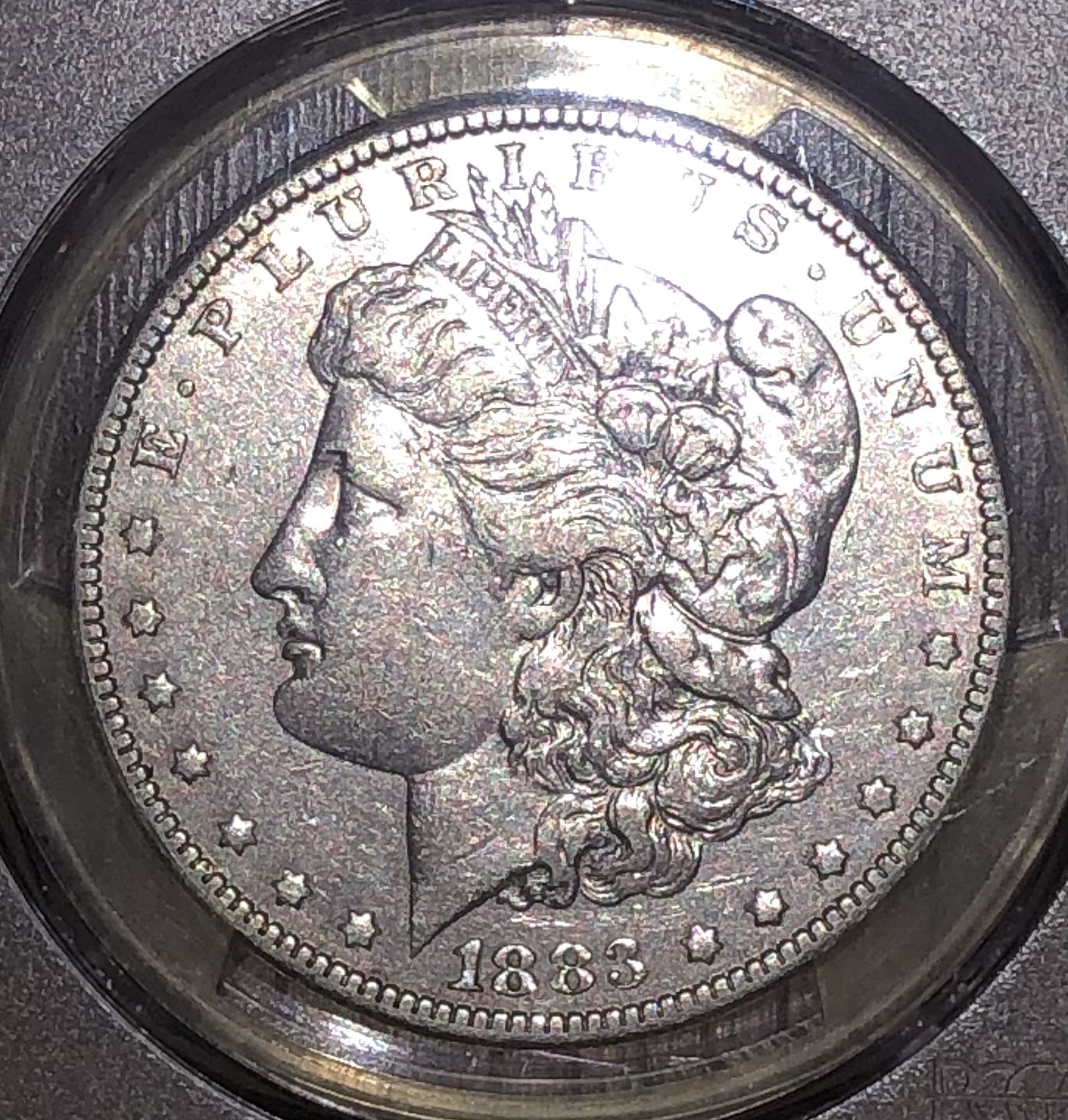American Old Silver Coin (1883 Morgan Dollar)