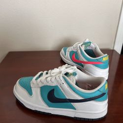 Nike Dunk Low Retro Turquoise trainers Size 6.5 Y