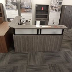 Customizable Reception Desks | Come See Our Showroom For Pricing!