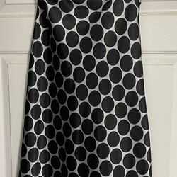 (1) Dresses Black/Silver & (1) Multi-print strapless