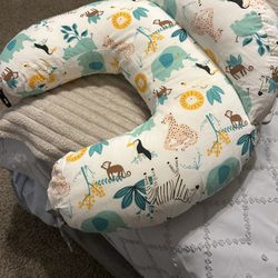 TWO Boppy Nursing Pillows 