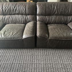 Leather Modular Sofa 