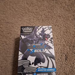 Black Bolt Booster Bundle Factory Sealed 