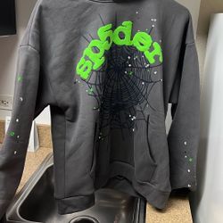 Green Spider Hoodie