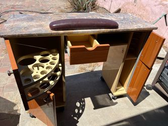 Manicure Table Nail Salon Desk- Granite top