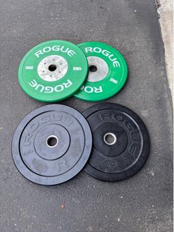 Rouge Bumper Bars 10kg and 10lb pair