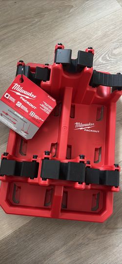 Milwaukee pack out tool rack