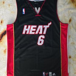 Heat Lebron James Jersy Size L