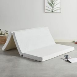 4” Tri Fold Queen Mattress 