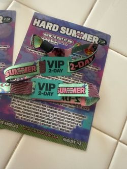 Hard Summer VIP tickets