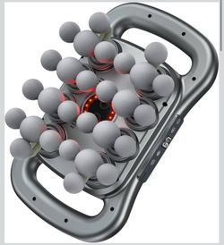  ☘️Upgrade 28 Head Massage Gun Set, Handheld Back Massager Gun Deep Tissue,9 Speeds Electric Percussion Muscle Body Massager for Athletes Neck Shoul