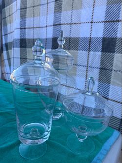 Princess House Candy Jars