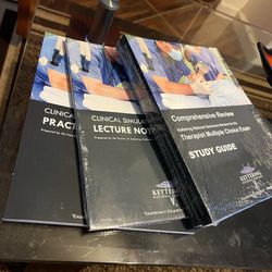 Kettering National Seminars Respiratory Therapy Exam Prep Books