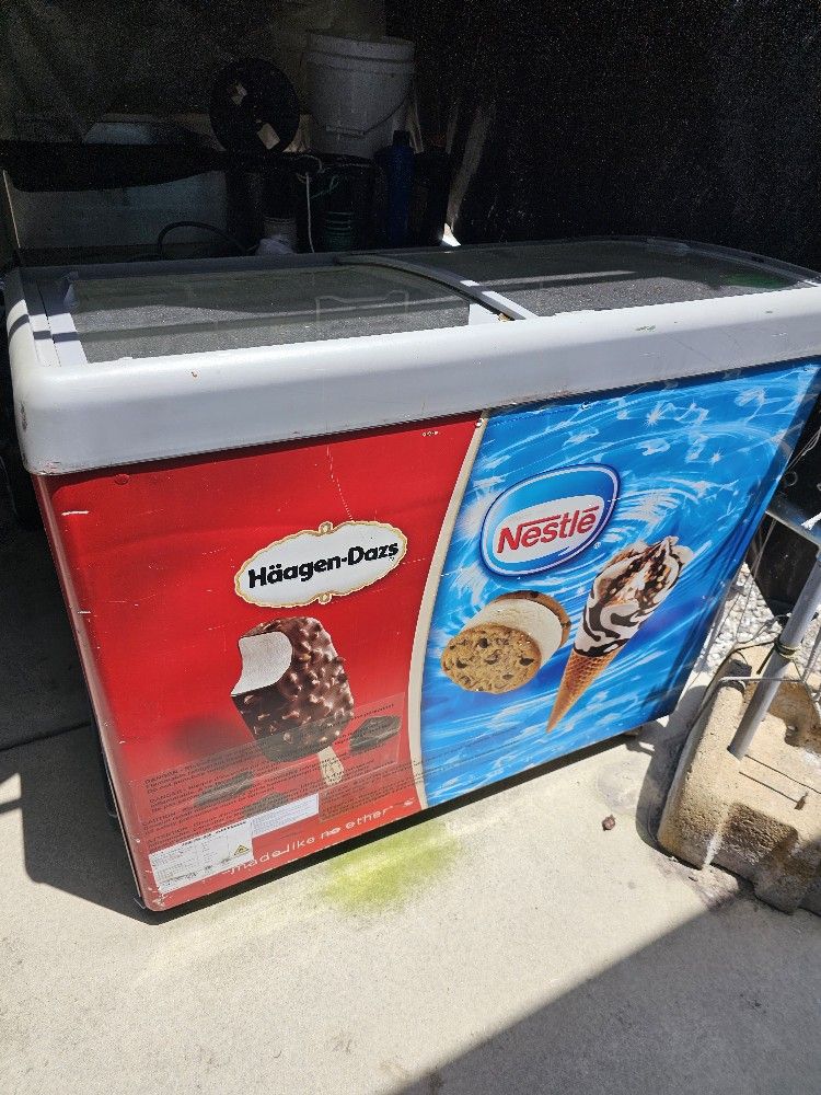 Icecream Refrigerator 