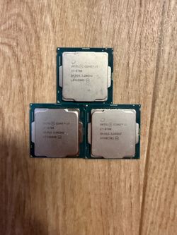 Intel Core i7-8700 CPUs – Great Condition – Tested & Working (3 Available)
