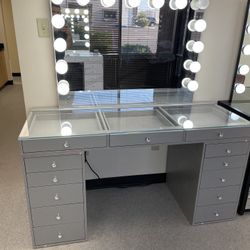 Vanity With Bluetooth Mirror 