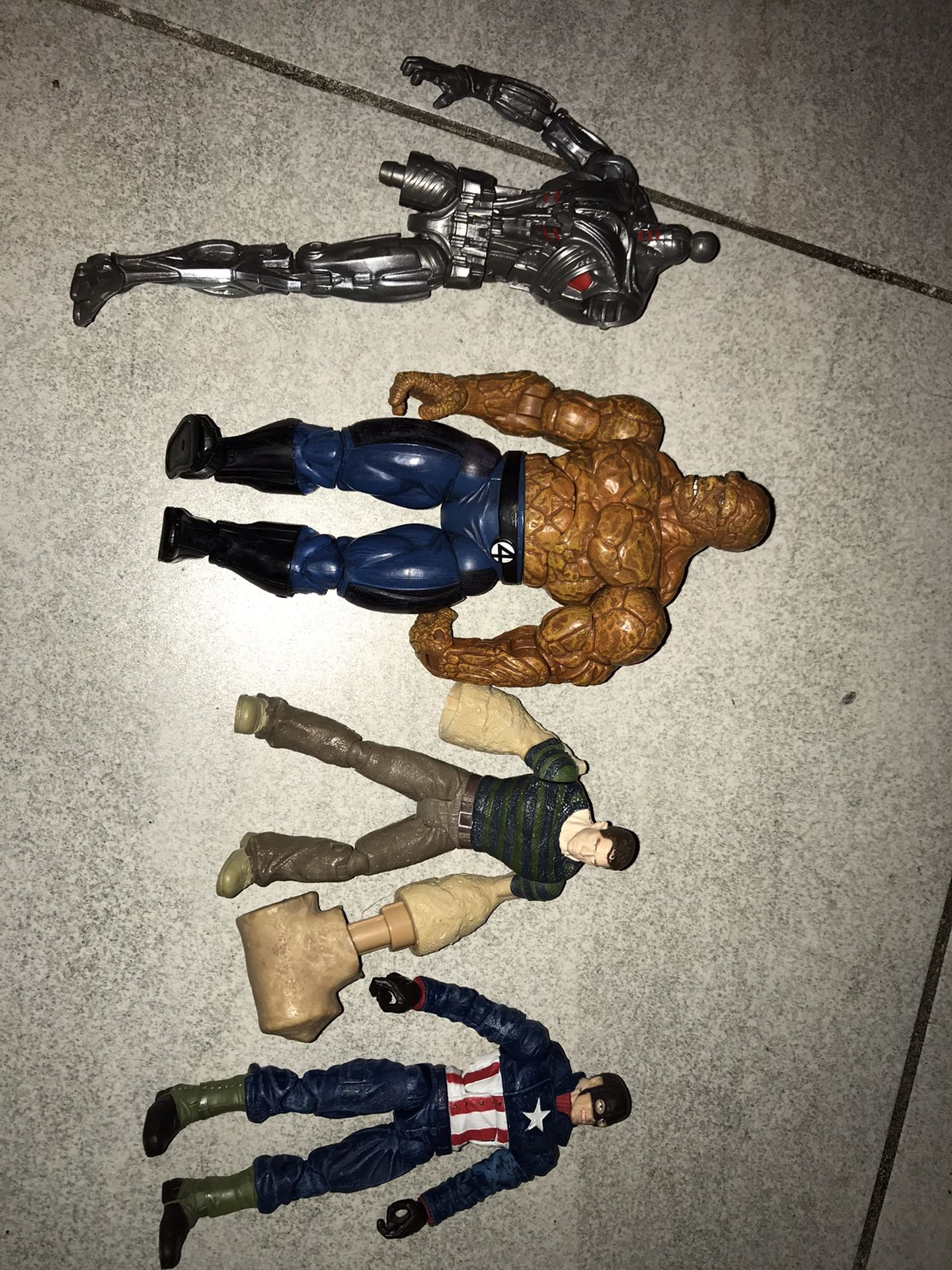 Marvel legends baf ultron captain america lot