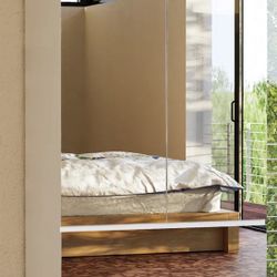 Mirrored Armoire/Wardrobe With Drawers. I Ordered One Too Many!