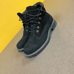 Black Timberland Boots Size 10