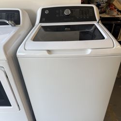 GE Washer And Electric Dryer 