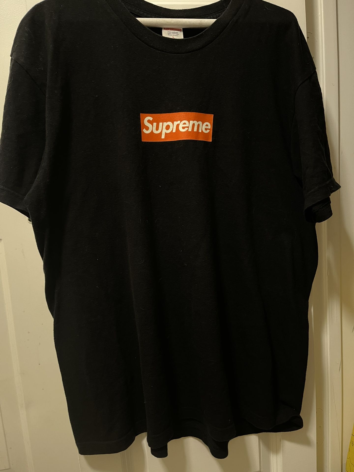 Supreme Orange Box Logo San Francisco Store Opening Size L