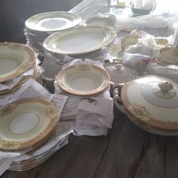 90 Pieces Noritake Occupied Japan 1940s