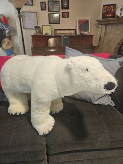 Huge Plush Polar Bear