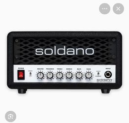 Soldano SLO Mini Super Lead Overdrive 30W Mini Amp Head with FX Loop. Guitar amplifier