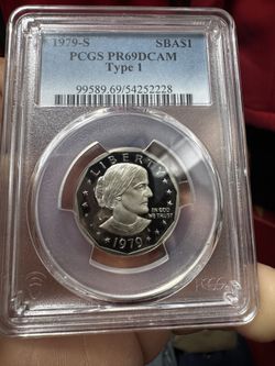 One dollar certificado PR69DCAM TYPE 1